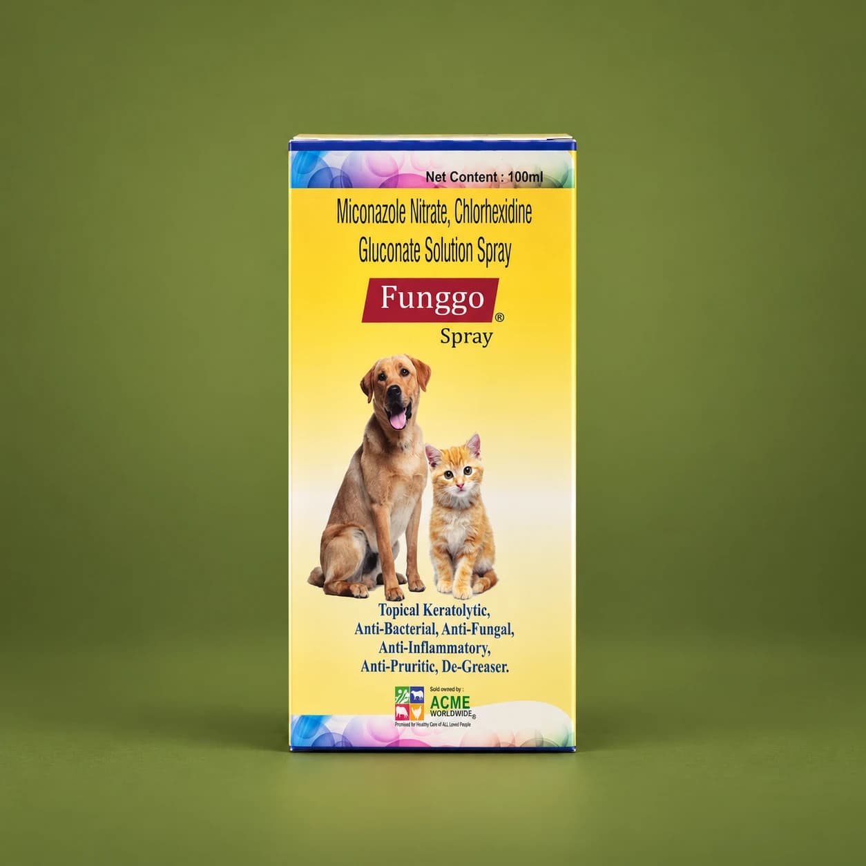 Funggo Spray – Antifungal & Antibacterial Solution (100ml) view 1