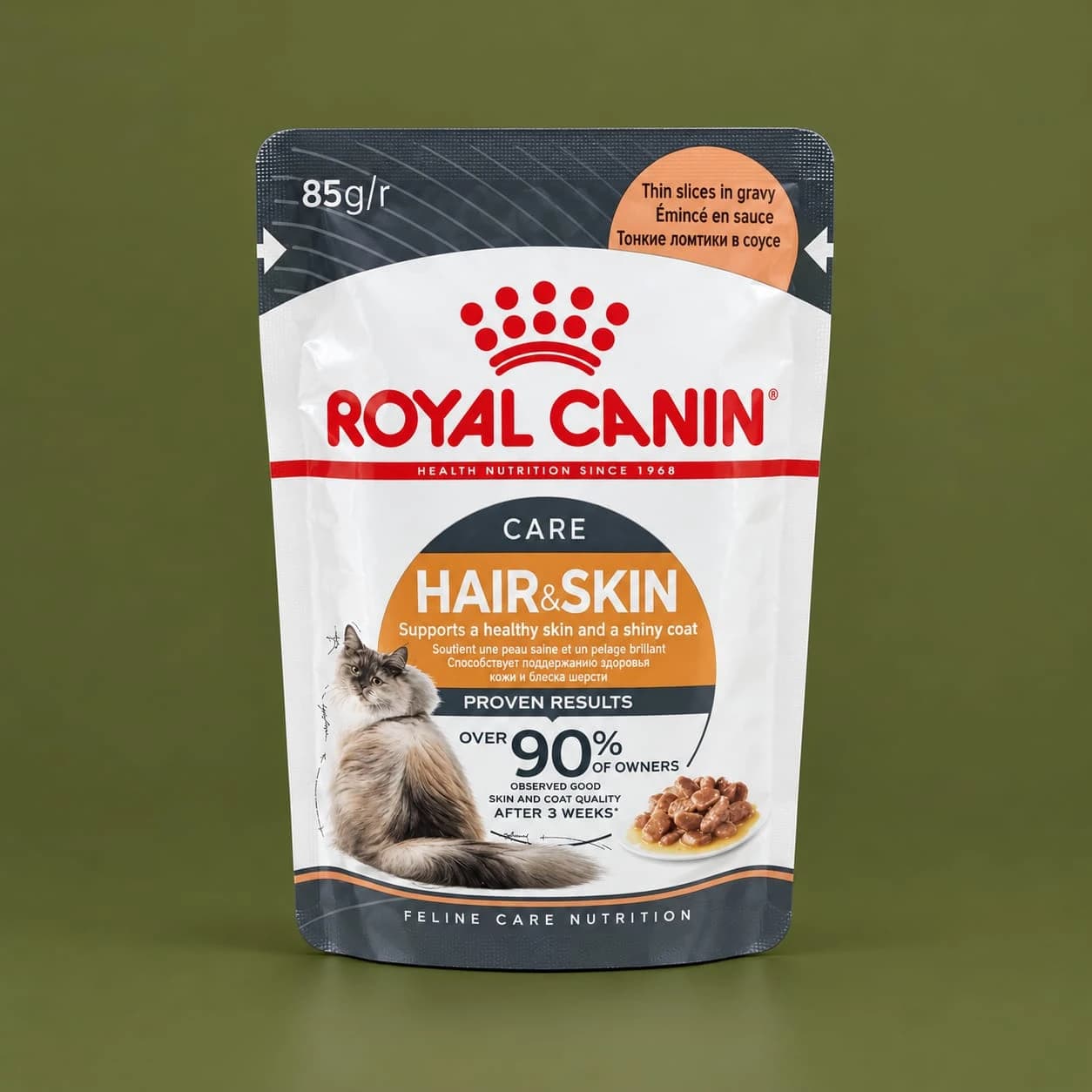 Feline Care Nutrition Hair & Skin Gravy view 1
